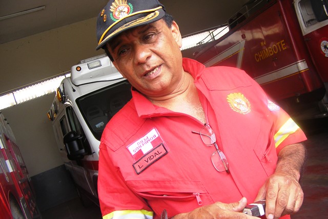 Jefe de Bomberos declara Alerta Roja en la región Áncash, ante