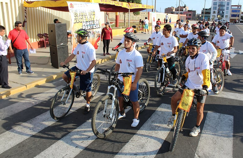 Chimbote: numerosa participación en caravana de ciclismo por ... - Diario Digital Chimbote en Línea