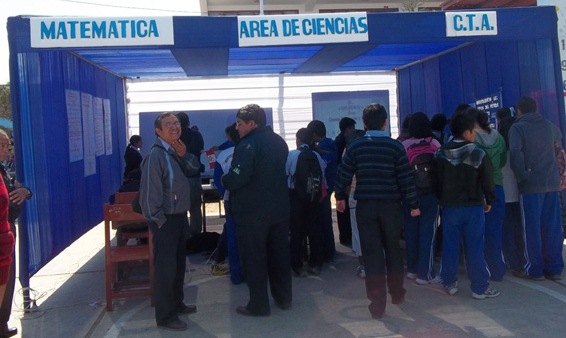 Día del Logro en la institución educativa San Jacinto.