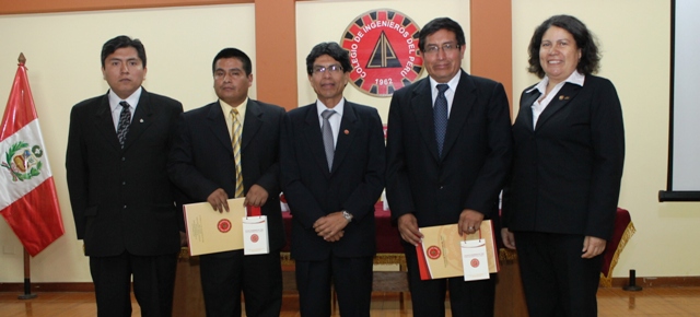 Foto: Junta Directiva del Capítulo de Ingenieros Civiles - Chimbote