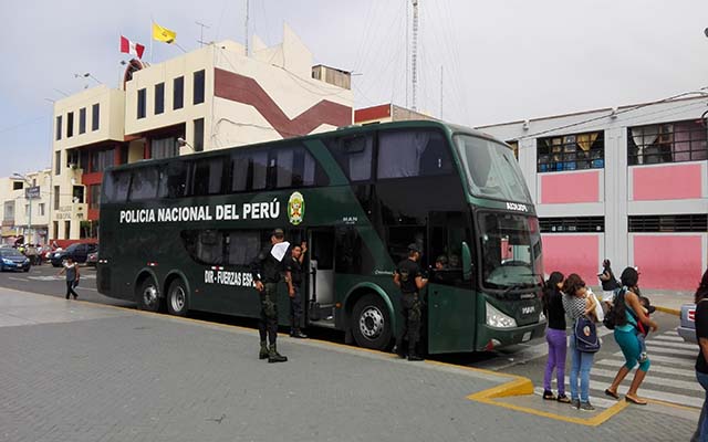 Inició el despliegue policial en Áncash