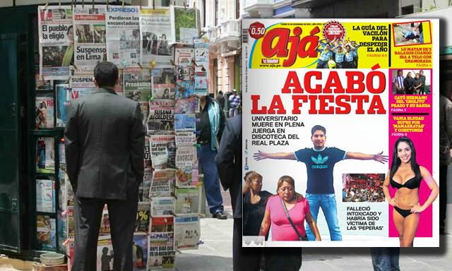 El diario Ajá se fue luego de 19 años de circulación. Foto: La República