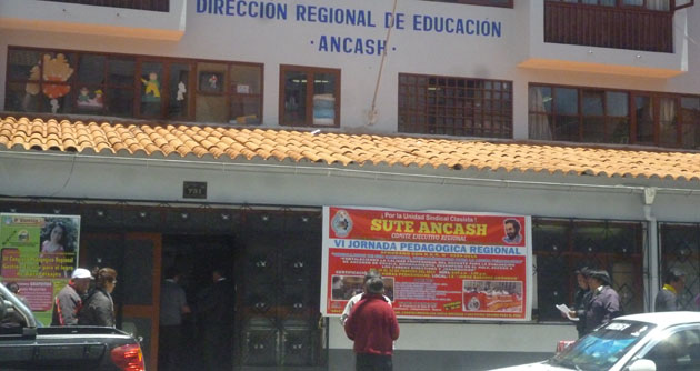 Docentes presentaron su denuncia ante Fiscalía de Prevención de Delito de Huaraz.