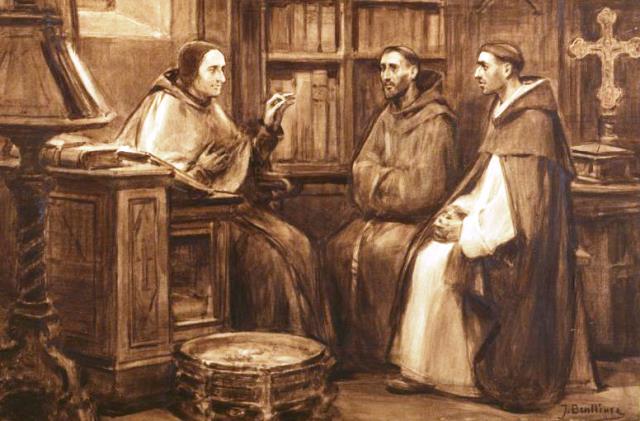 Histórico encuentro entre Santo Domingo y San Francisco de Asís.