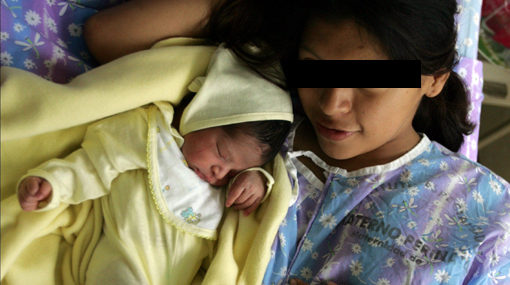 Ya van 102 partos de mujeres adolescentes en hospital sureño en lo que va del año.