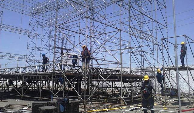 Estructura que se levanta el Country Club de Nuevo Chimbote mide 15 metros de alto