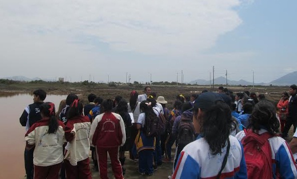 Por tecer año consecutivo los integrantes del Programa de Periodismo Escolar visitaron los Pantanos de Villa María y la pesquera Tasa.