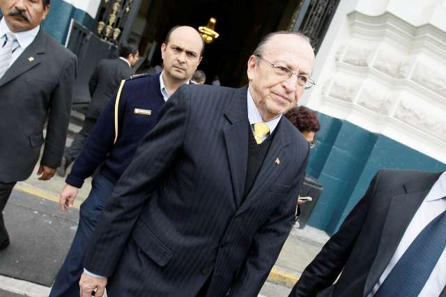Fiscal de la Nación, José Peláez Bardales.