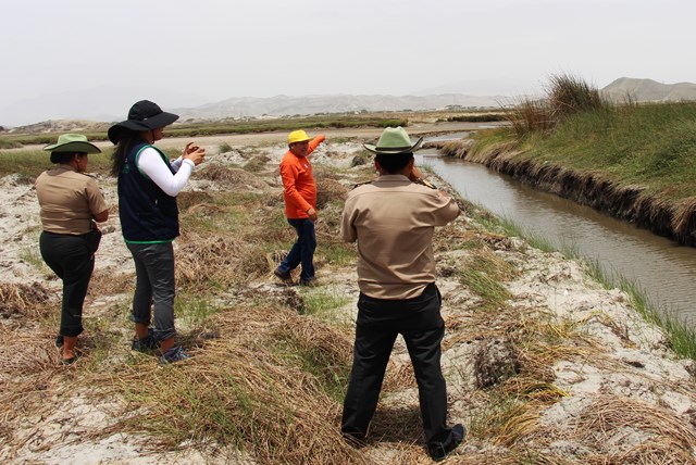 Lo que inescrupulosos pretenderían es secar laguna para que zona sea utilizada para otros fines.