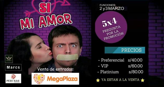 Entradas a la venta en Megaplaza