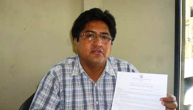 Gerente de la Municipalidad Provincial de Huarmey, Eduan Roncal Caro.