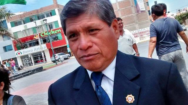 Gobernador de Nuevo Chimbote, Jorge Alvines Soto.