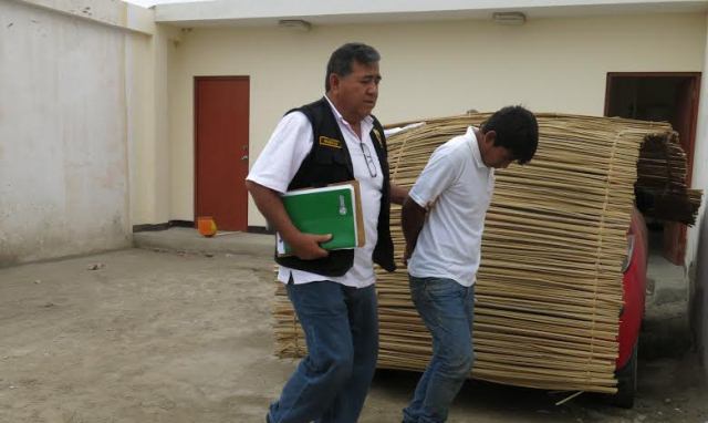 Pobladores demandaron justicia, que envíen al penal de Cambio Puente a Michel Bulnes.
