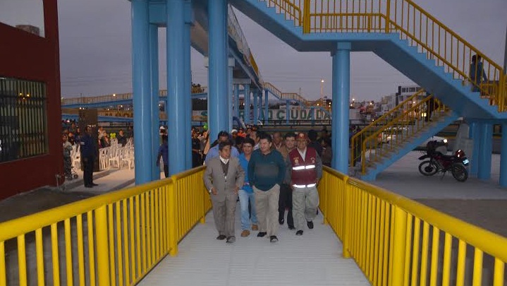 Fue inaugurado el moderno intercambio vial "Óvalo Nuevo Chimbote". (Foto: cortesía MDNCH)