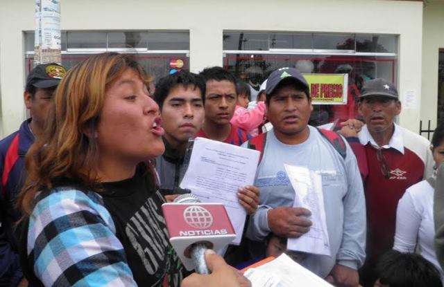 Invasores dicen que fueron obligados a salir a marchar en respaldo a las encarceladas autoridades.