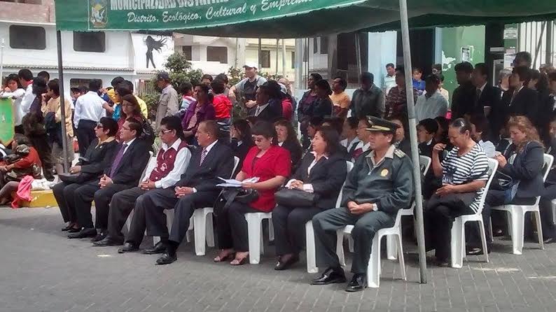 Las autoridades ediles fueron los grandes ausentes a la ceremonia de izamiento del pabellón en Nuevo Chimbote.