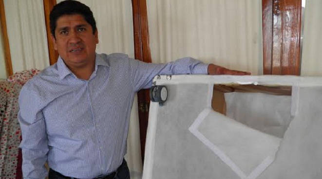 El sindicado como asesor del GRA, Jorge Burgos, aseguró que nunca hallaron un cofre en su poder.