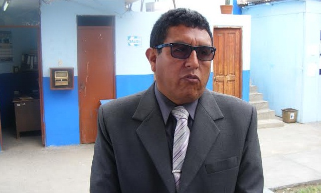 Justiniano Ramos, director del colegio Augusto Salazar Bondy.