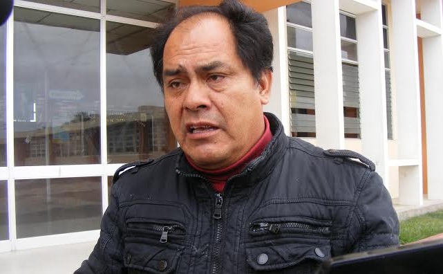Luis Gómez, secretario del sindicato de trabajadores del Hospital Regional.