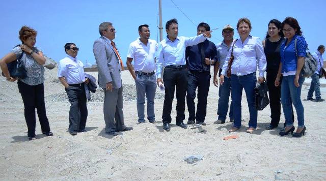 Lugar donde se pretende edificar el hospital de EsSalud en Nuevo Chimbote