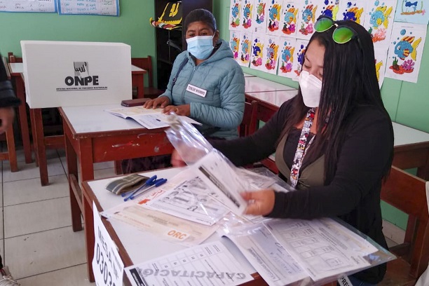 Foto: Onpe Foto: Onpe