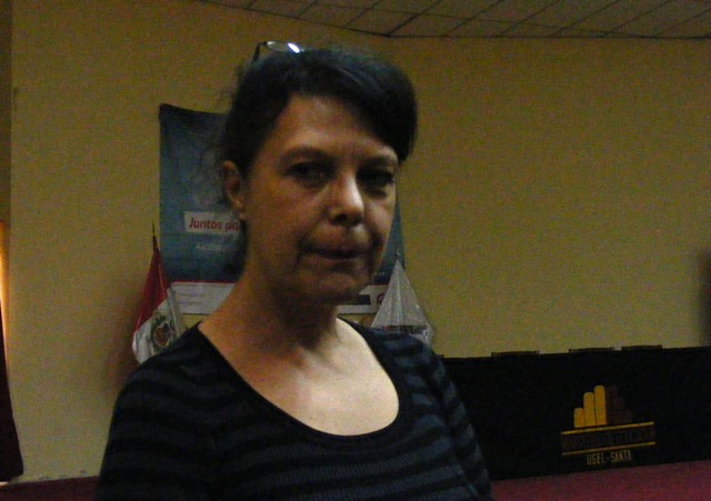 La coordinadora territorial del Ministerio de Educación, Ana María Serruda, dio a conocer lamentable situación.