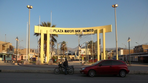 Poblado de San Jacinto.