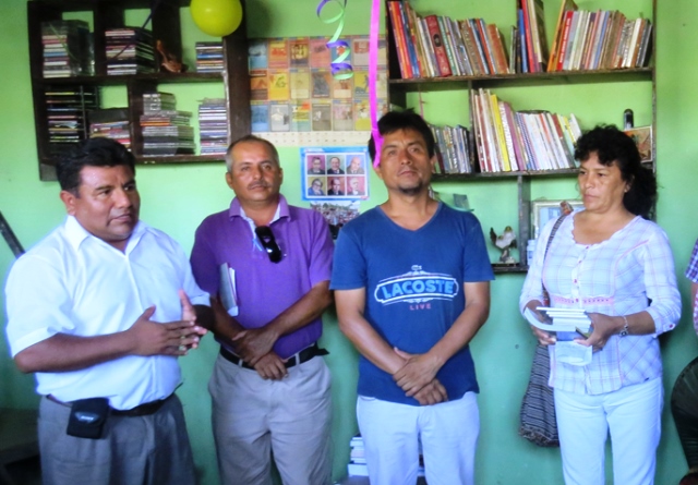 Hijo de Jorge Noriega Cardozo pidió apoyo para que lugar de lectura crezca y se haga realidad deseo de su padre.