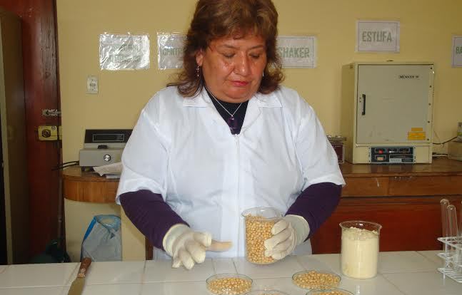 Profesora Luz Páucar, preside la Red Peruana de Mujeres Científicas.