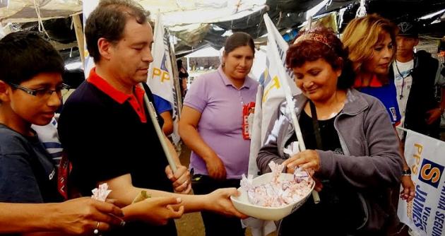Candidato denunció hecho a través de medio nacional.