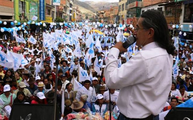 Caravana partirá desde Huaraz hacia la capital de la Republica, donde se encuentra Waldo Ríos. foto: Andina
