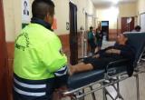 La anciana tuvo que ser llevada a hospital La Caleta, debido a gravedad de lesiones.