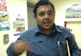 Jonatán Díaz, abogado del exalcalde chimbotano, Estuardo Díaz.