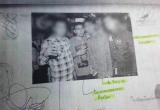 Aryton Casahuamán aparece en la foto acompañado del sicario "Cumpita" (menor de edad) en una discoteca de Chimbote.