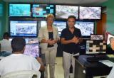 Victoria Espinoza y Valentín Fernández se unieron por temas de seguridad ciudadana.