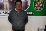 Juan Carlos Guzmán Quiroz, confeso asesino de su esposa, esta madrugada en Nuevo Chimbote. (Foto cortesía Correo)