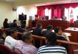 Jack Castillo reapareció en la audiencia que se le sigue en la Sala Penal Liquidadora.
