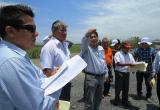 Burgomaestres visitaron zonas en conflicto.