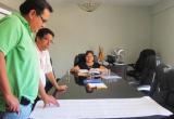 Comité Electoral de la Cámara de Comercio del Santa en plenas coordinaciones.