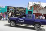 Detenidos permanecen en la División Policial de Tránsito en Nuevo Chimbote.