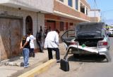 Agentes policiales y peritos de criminalística llegaron hasta La Libertad.