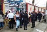 En el colegio Inmaculada se inició el proceso de sufragio pasadas las 8:00 de la mañana. (Foto Milton Palpa)