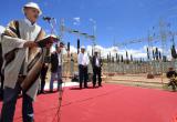 El ministro de Energía y Minas,Eleodoro Mayorga, inauguró una subestación eléctrica en Huaraz.