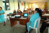 Sesión de Escuela de Líderes para el Desarrollo.