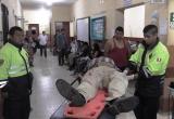 Santos Alfredo Burgos Tandaypán de 46 años fue hallado completamente ensangrentado a espaldas del colegio Mundo Mejor.