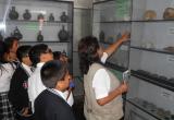 A pesar de las limitaciones el INC Chimbote ha logrado acondicionar un pequeño museo que está abierto para toda la población chimbotana.