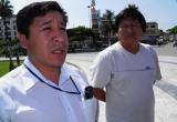 Nueva Ley de Reforma Educativa perjudica a 550 auxiliares en la provincia del Santa Secretario del Sute-Santa, Félix Figueroa (Foto Lindberg Cruzado)
