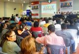 Casi medio millar de personas asistieron a escuchar las propuestas de los candidatos a la alcaldía de Nuevo Chimbote.