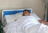 Gino Reyes permanece hospitalizado por el mal de salud que padece.