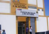 Después de tanta espera por fin los pobladores de "Tres de Octubre" podrán ser atendidos en posta médica.